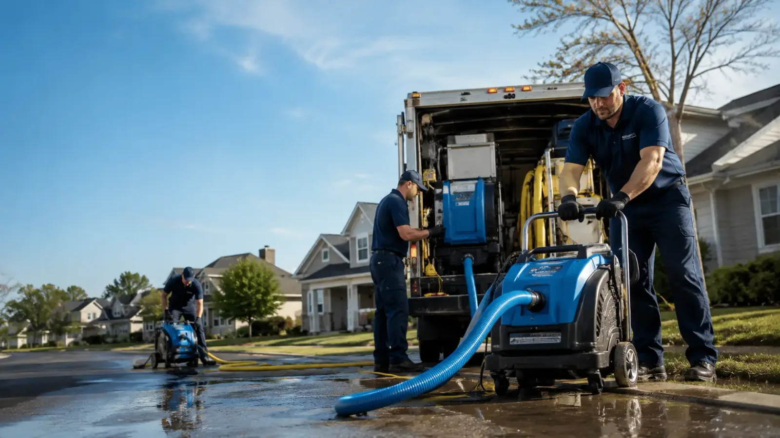 Flood Damage Cleanup in Blacklick, OH